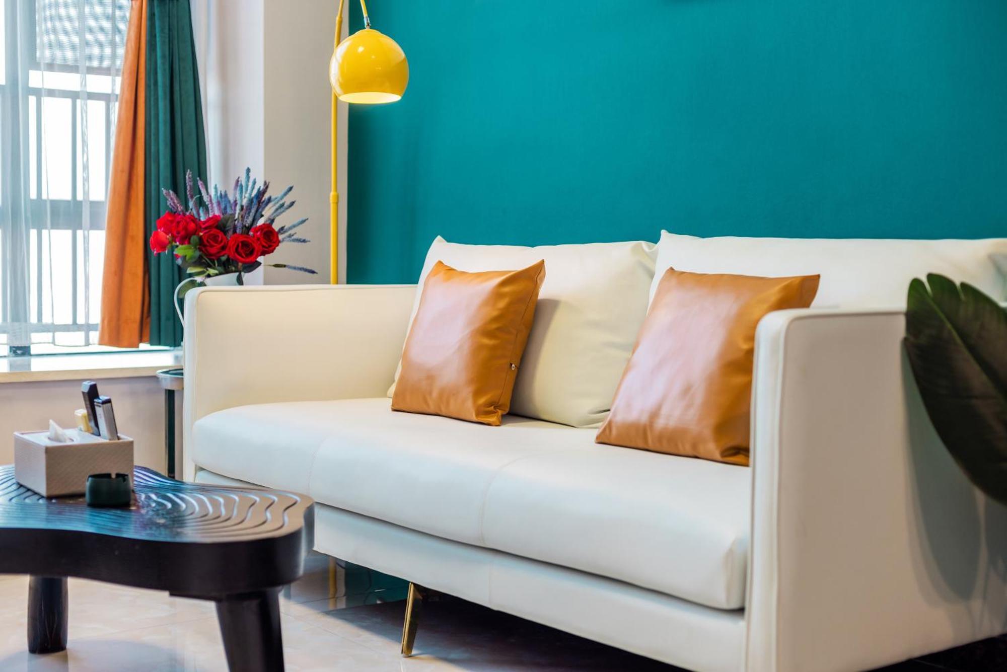 Lavendar Duplex Apartment قوانغتشو المظهر الخارجي الصورة
