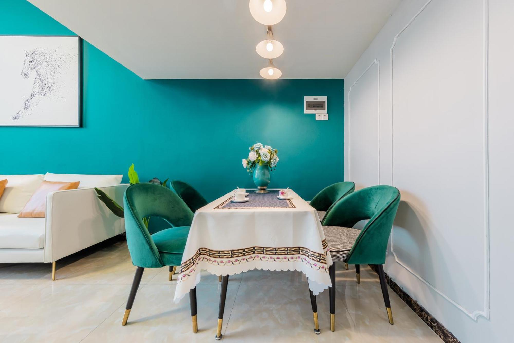 Lavendar Duplex Apartment قوانغتشو المظهر الخارجي الصورة