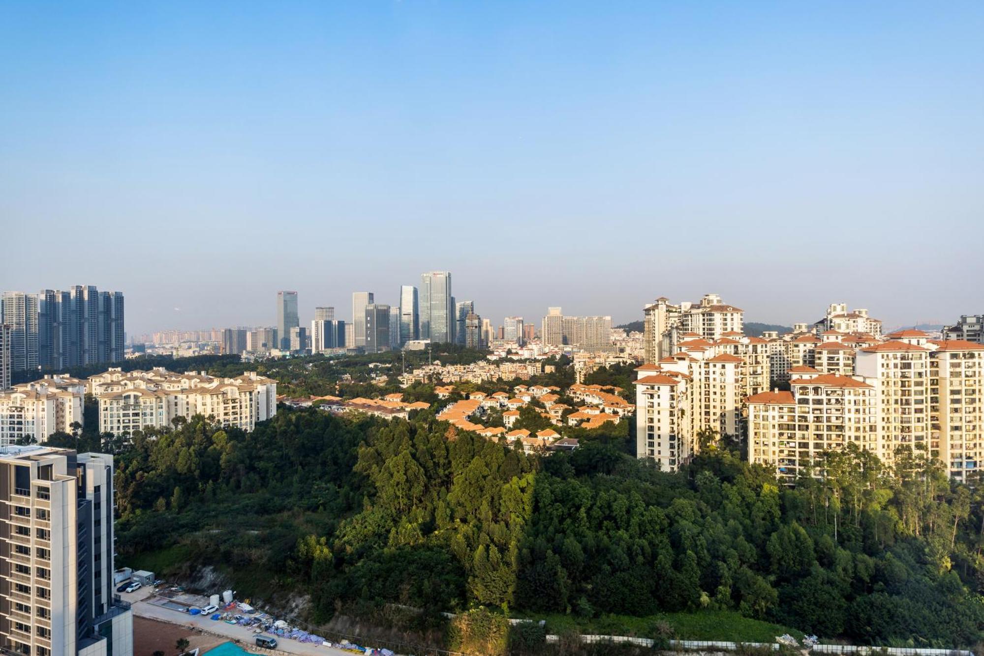 Lavendar Duplex Apartment قوانغتشو المظهر الخارجي الصورة