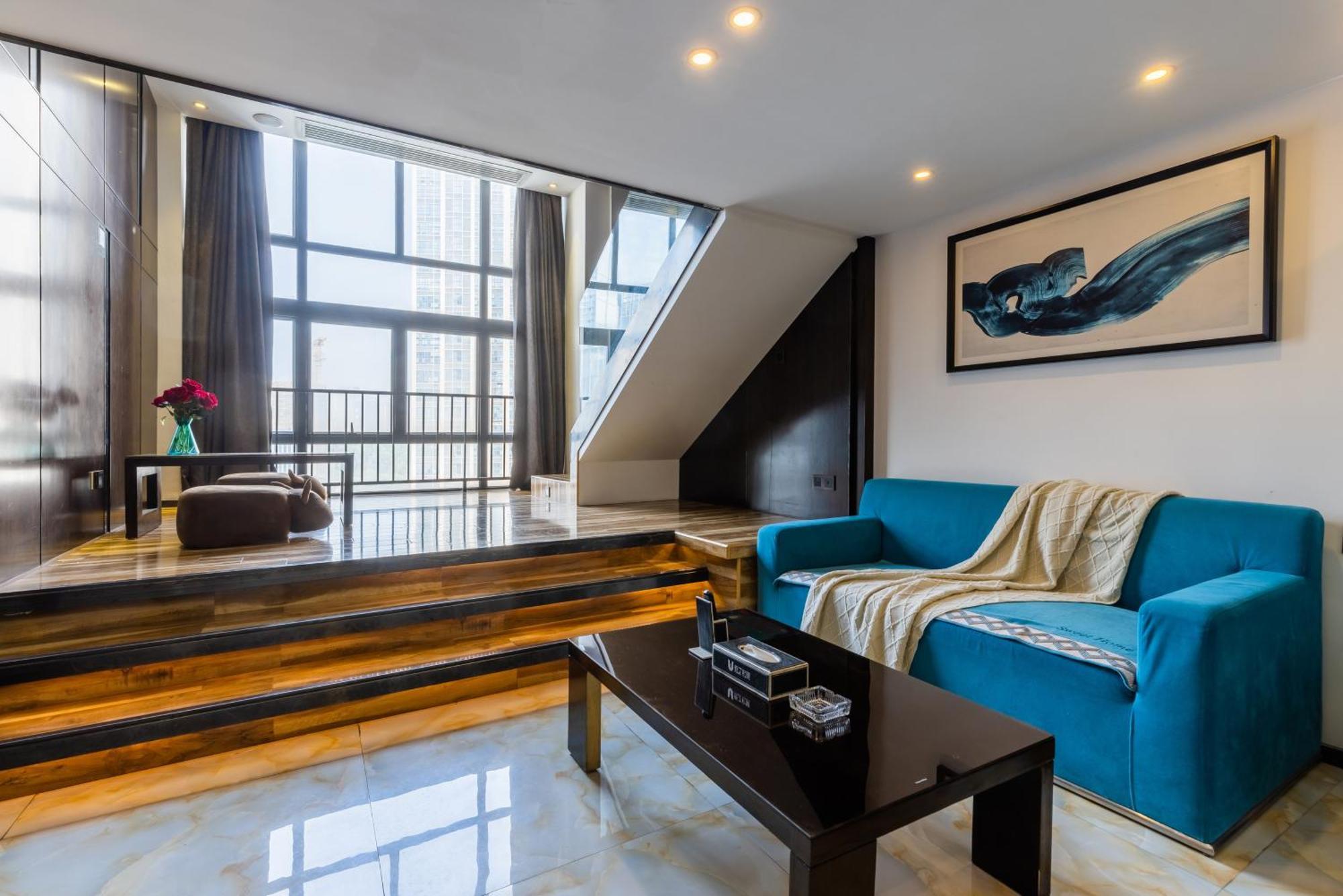 Lavendar Duplex Apartment قوانغتشو المظهر الخارجي الصورة