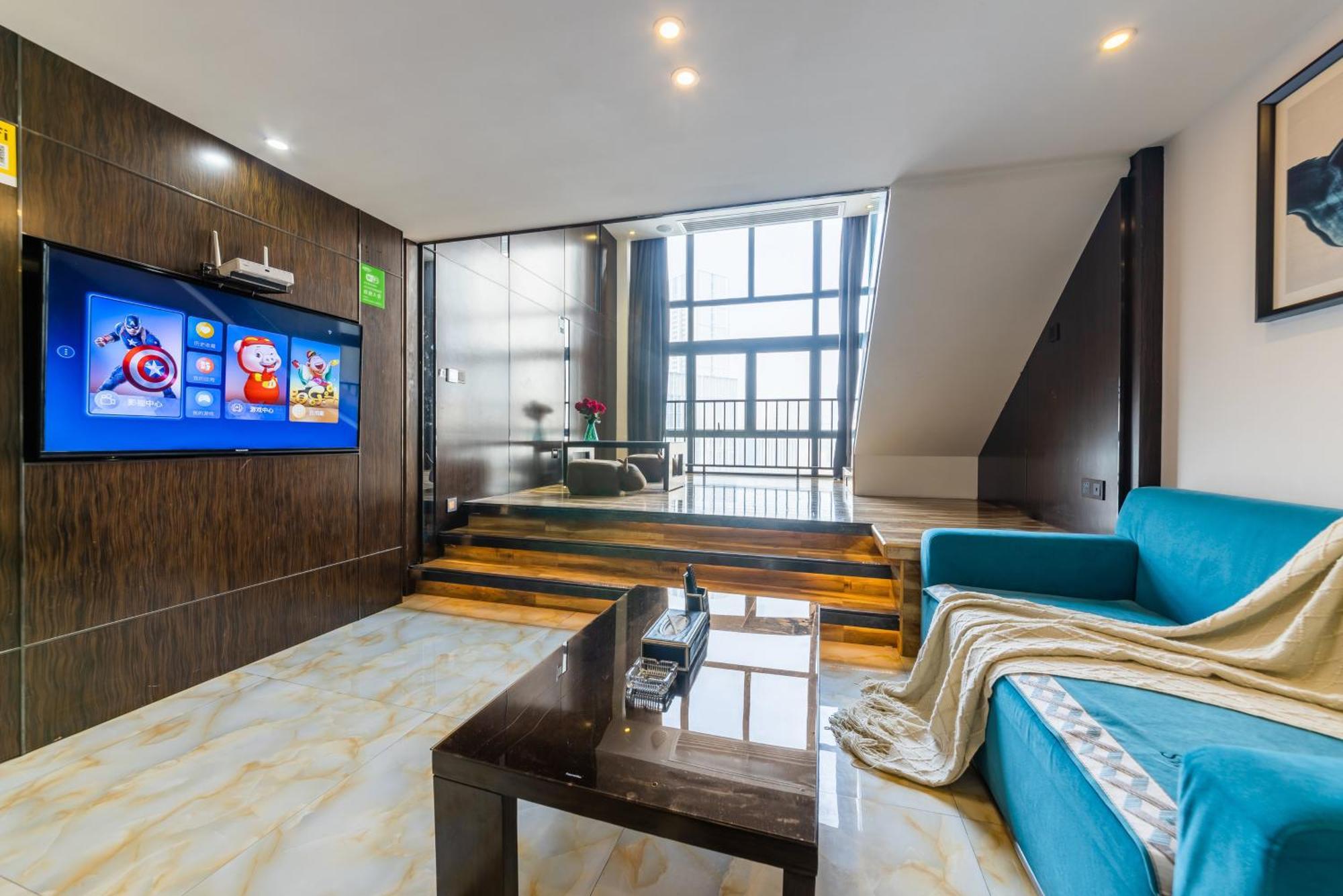 Lavendar Duplex Apartment قوانغتشو المظهر الخارجي الصورة