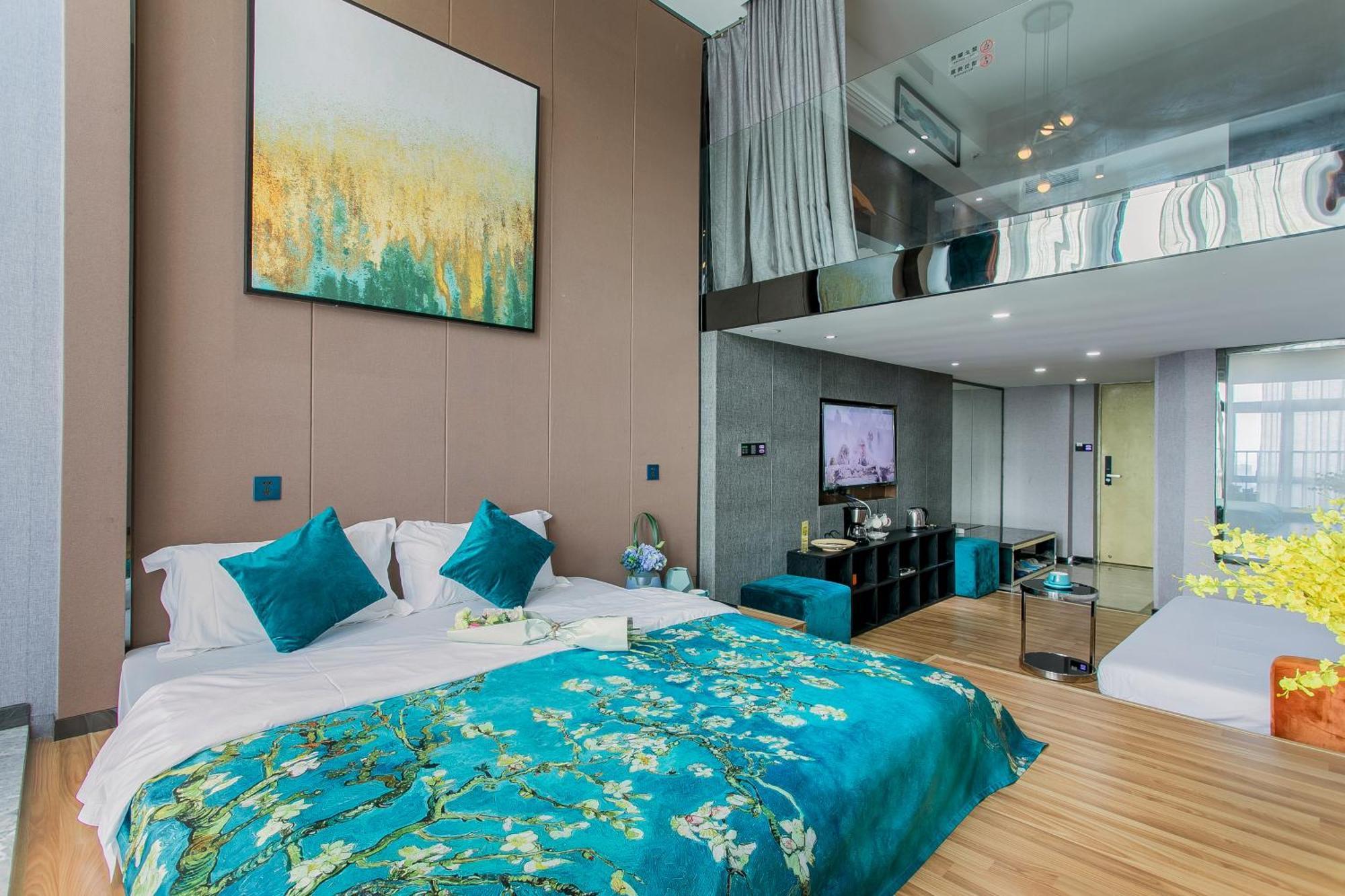 Lavendar Duplex Apartment قوانغتشو المظهر الخارجي الصورة
