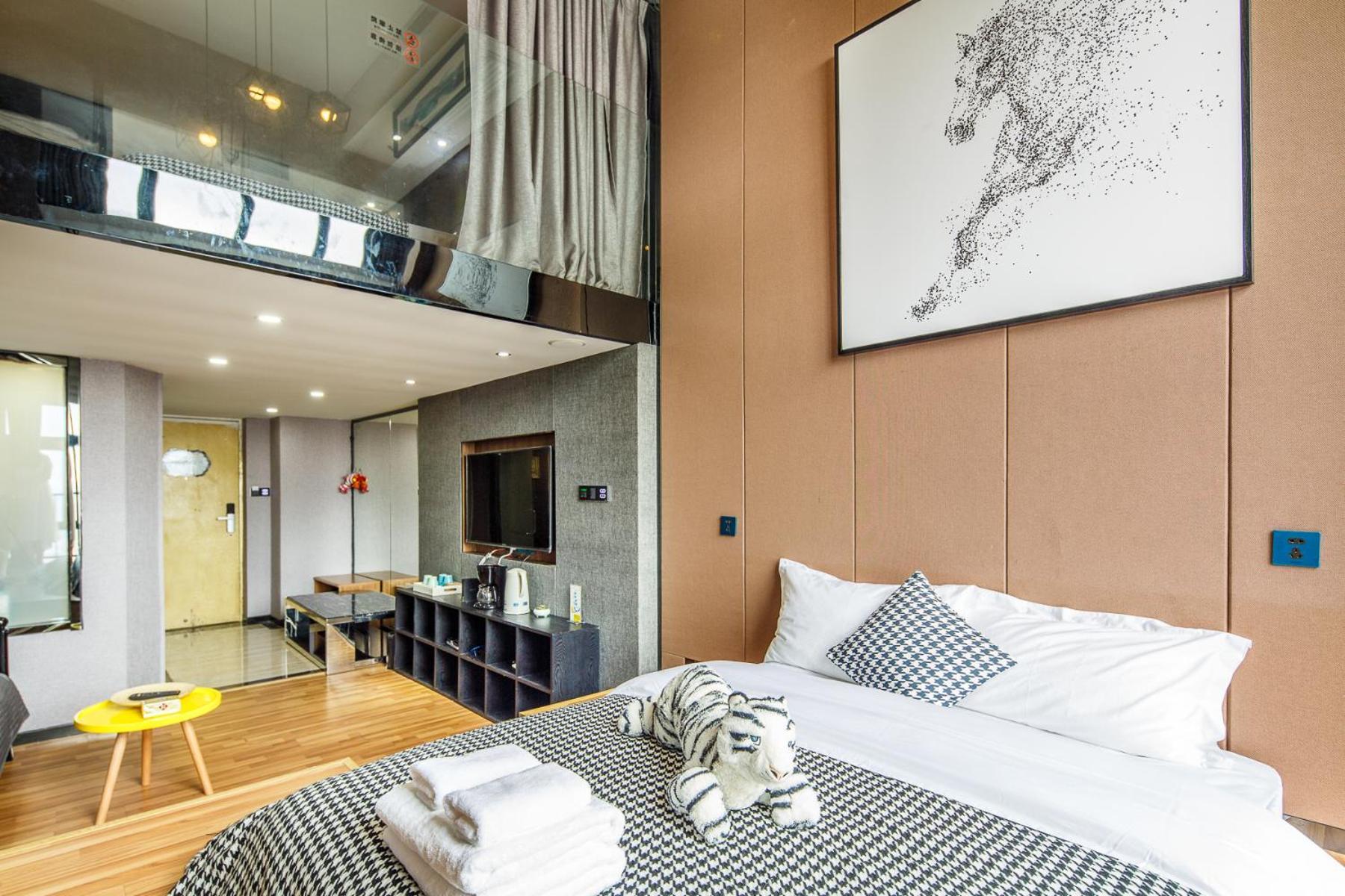 Lavendar Duplex Apartment قوانغتشو المظهر الخارجي الصورة