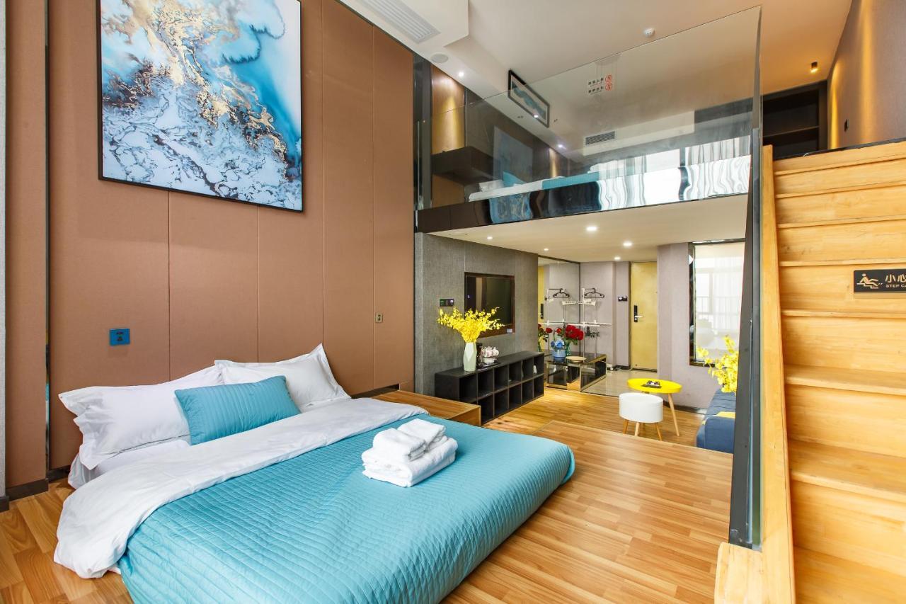 Lavendar Duplex Apartment قوانغتشو المظهر الخارجي الصورة